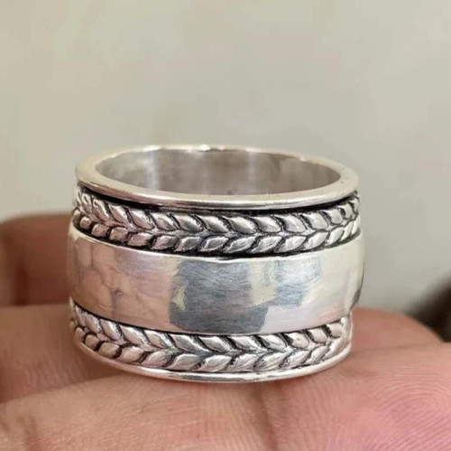 925 Sterling Silver, Solid Silver, Band Ring, Wide Band Ring