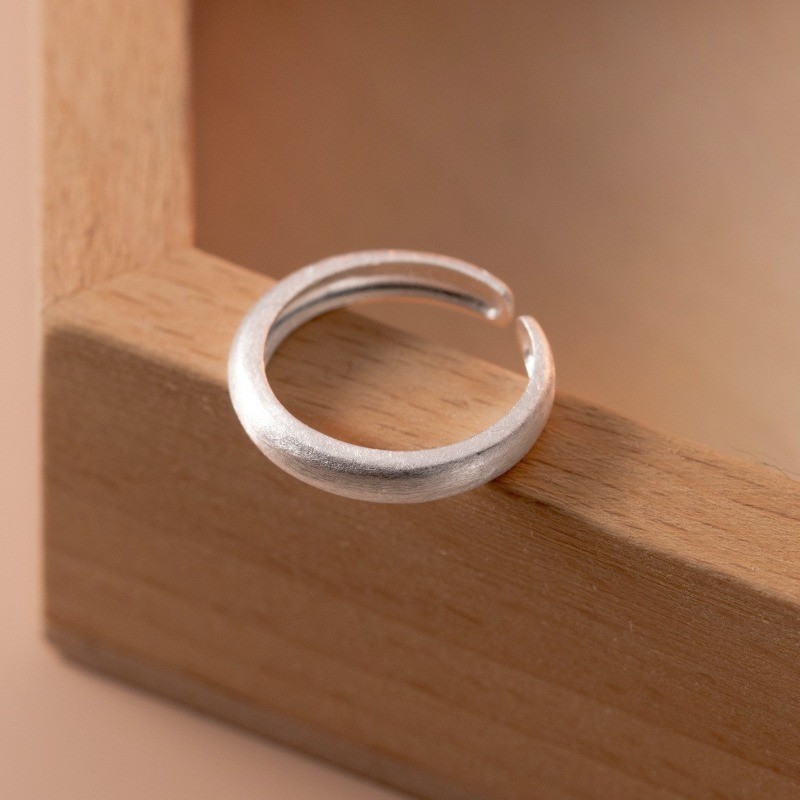 Women’s Adjustable Copper Ring Single Opening Statement Jewelry Gift