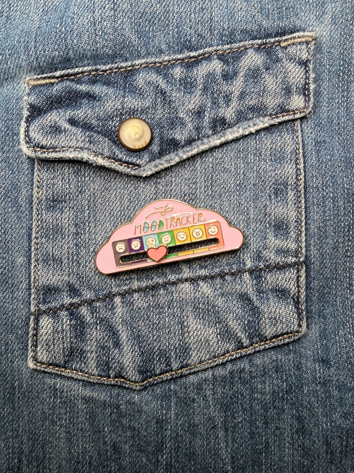 My Social Battery Enamel Mood Pin Tracker Fast Ship From 🇨🇦