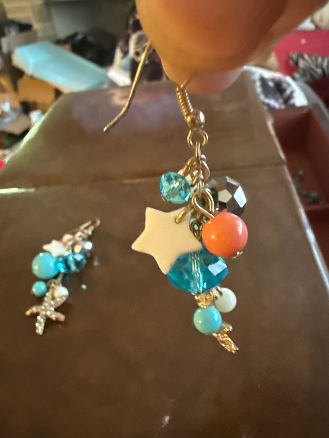 Silver Beach Necklace-Starfish,
