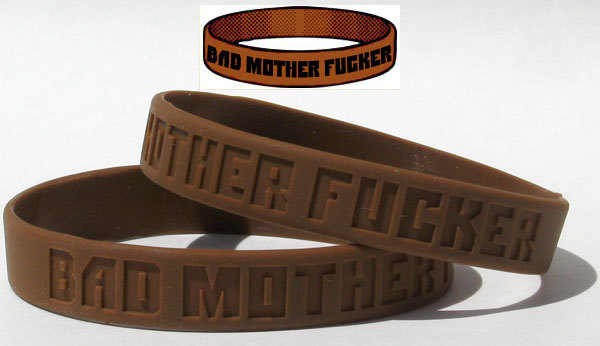 Bad Mother Fu*ker Wristband Pulp Fiction Quentin Tarantino Samuel Jackson TW023
