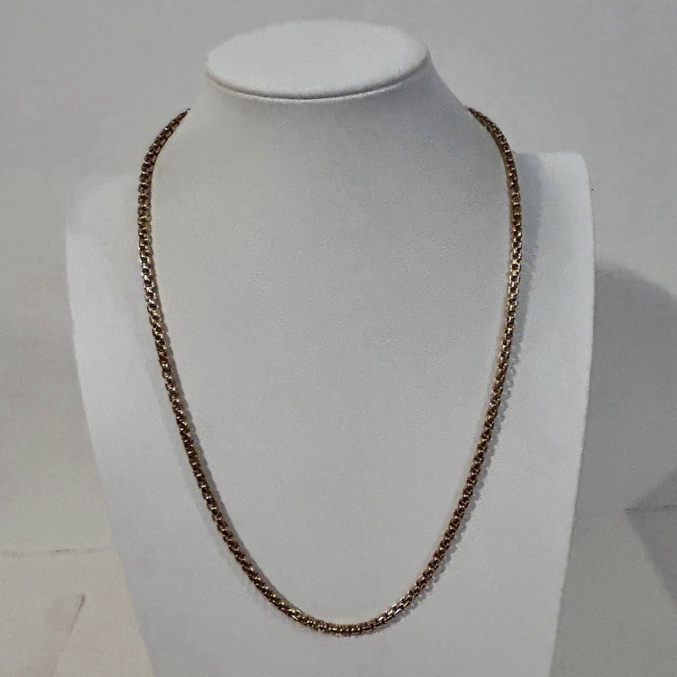 NWT Toscana Italiana Rose Gold Bronze Tone Necklace 23″