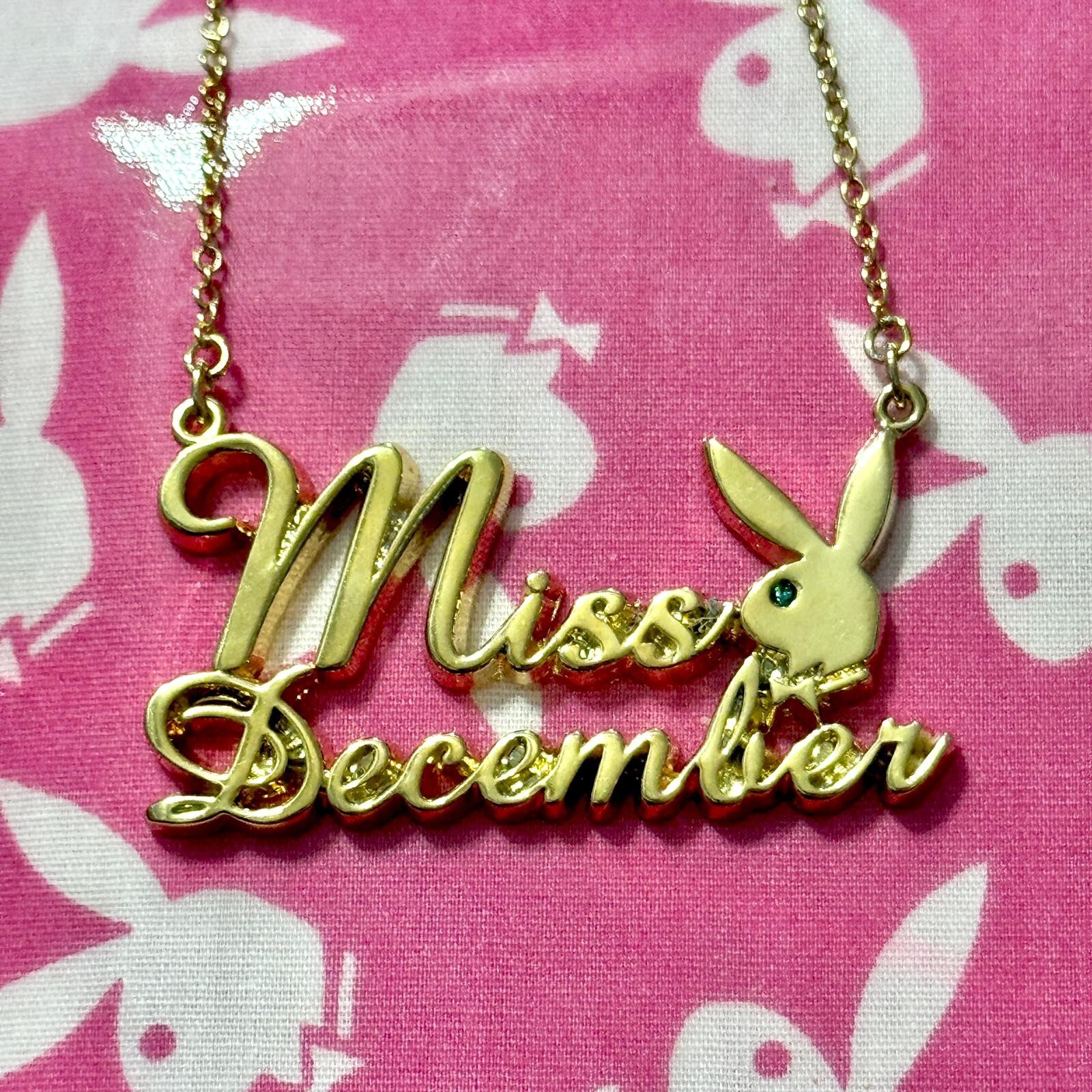Playboy Jewellery Miss December Necklace£299 Best Christmas Present !