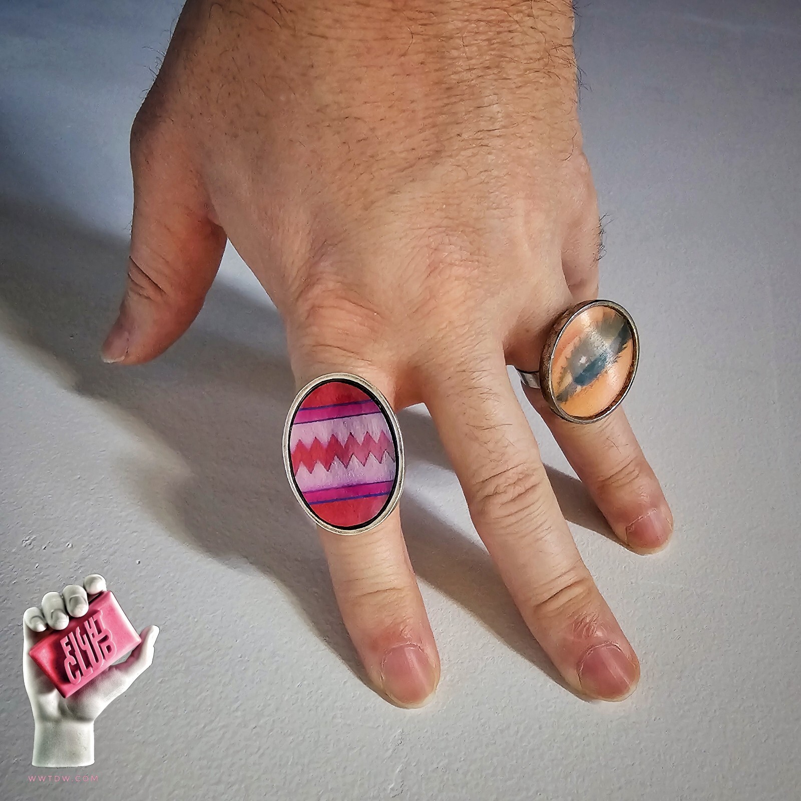 Fight Club – Tyler Durden’s Easter Egg Ring, Costume Vintage Limited Run WWTDW