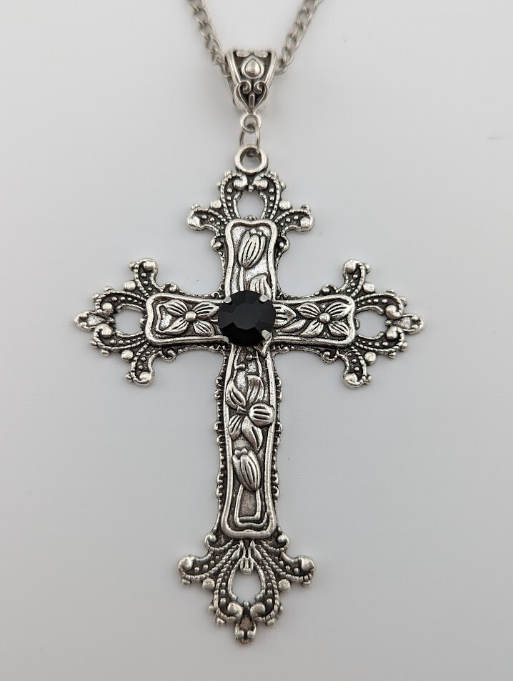BABY-BAT STARTER SET Gothic Essentials Necklace Ring Lot cross ankh moon 6W