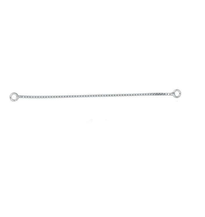 5cm/2″ S925 Sterling Silver Extension Chain for Necklace Extender Earrings Link