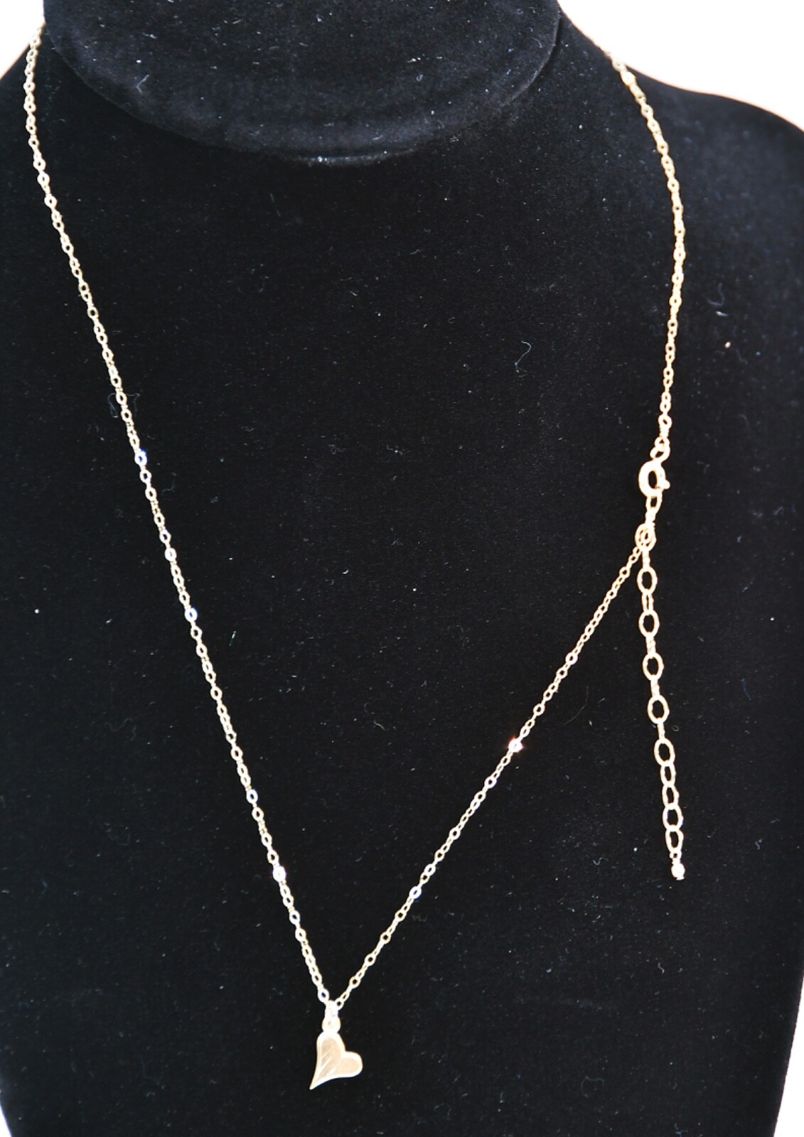 Dogeared “Love is the Answer” Sideways Heart Necklace