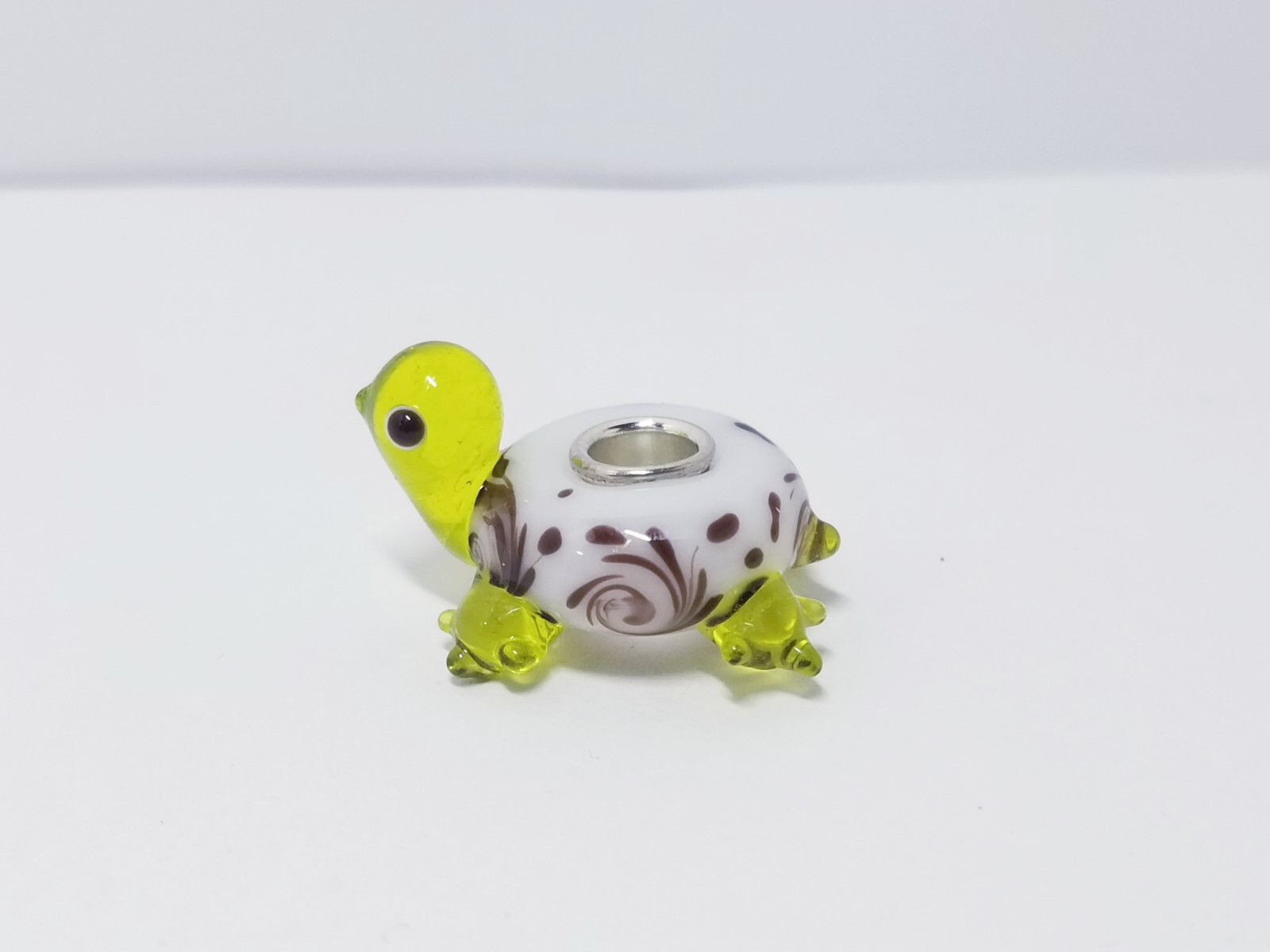 Gnoce Sterling Silver Turtle Charm