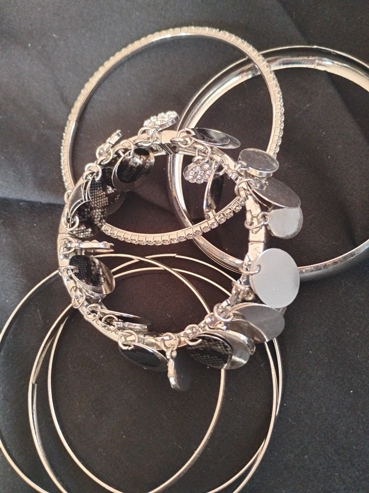 Bangel Bracelet Lot, 6 Count
