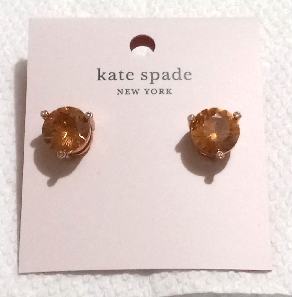 KATE SPADE LIGHT COLORADO STUDS EARRINGS NEW