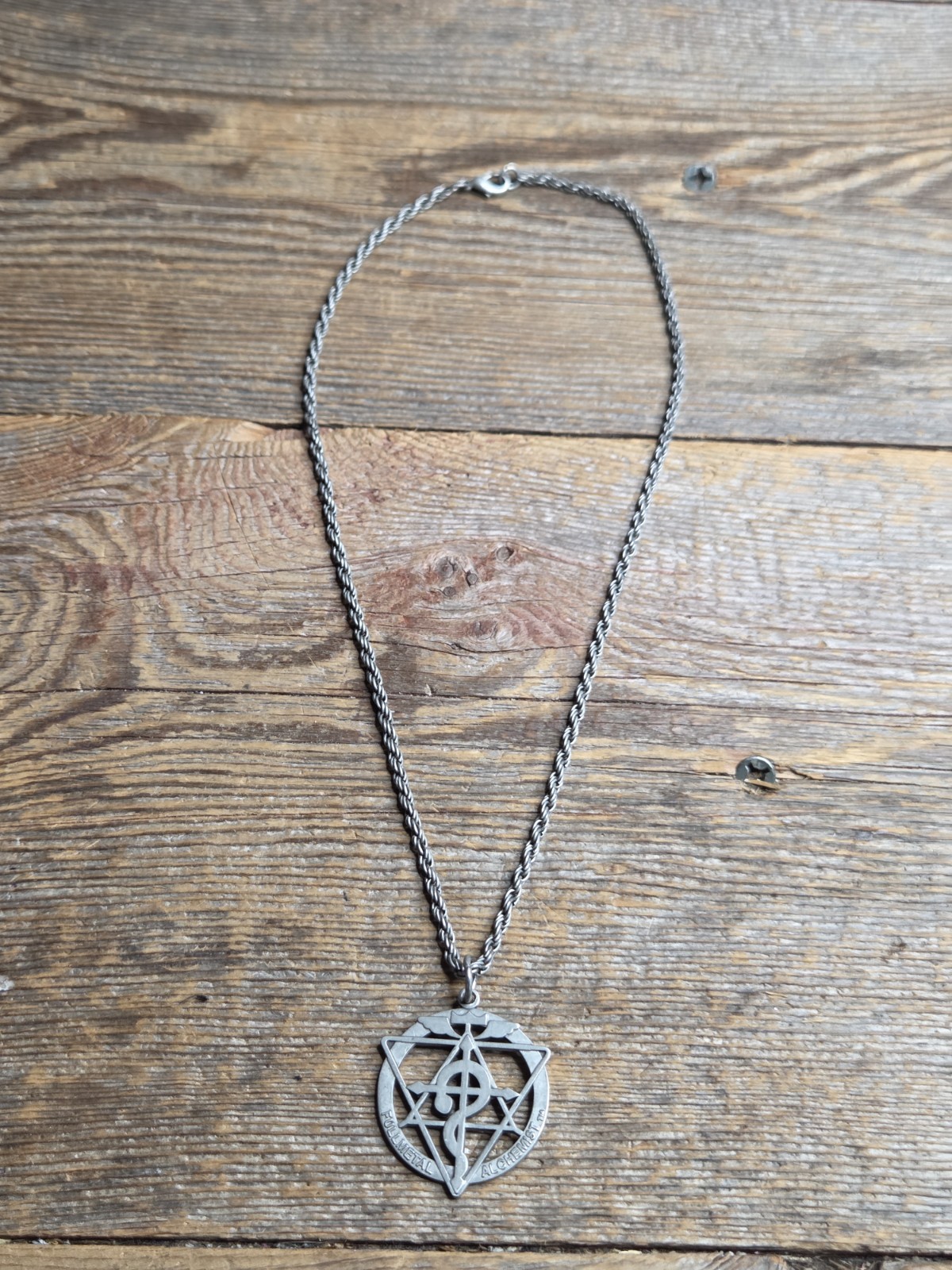 19″ Full Metal Alchemist Necklace For Unisex Adults