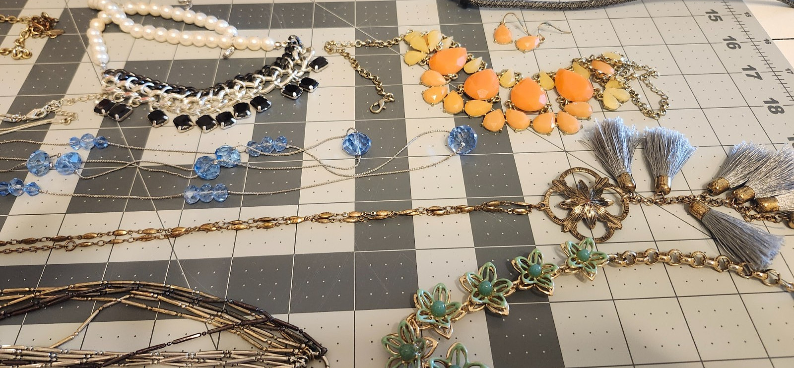 Costume Necklaces and Earrings, Coldwater Creek and Boutique, 1990s-early 2000s
