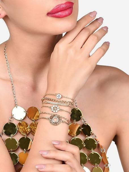 JAYWAR Luxury Gold Plated Bracelet for Women Dubai Arabic Wedding Bangle Bridal