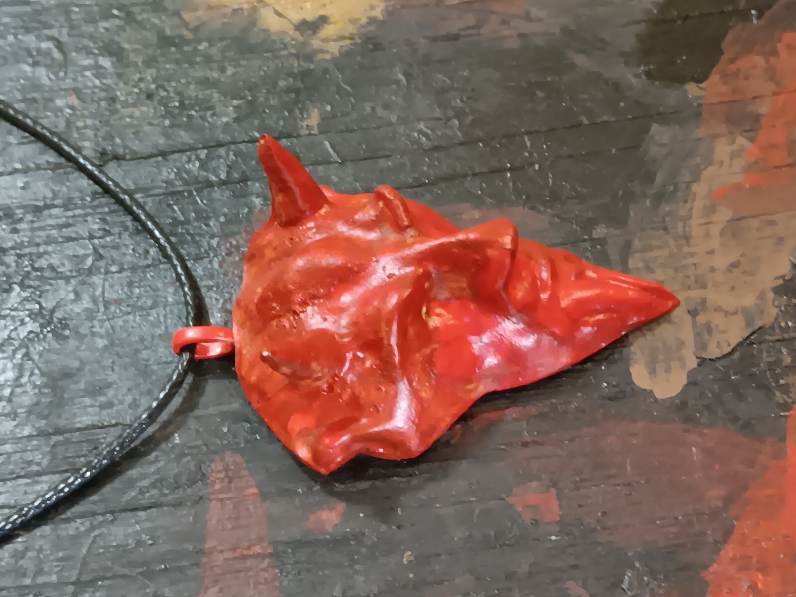 The Devil Pendant, The Dark Art,2.75″×1.75″