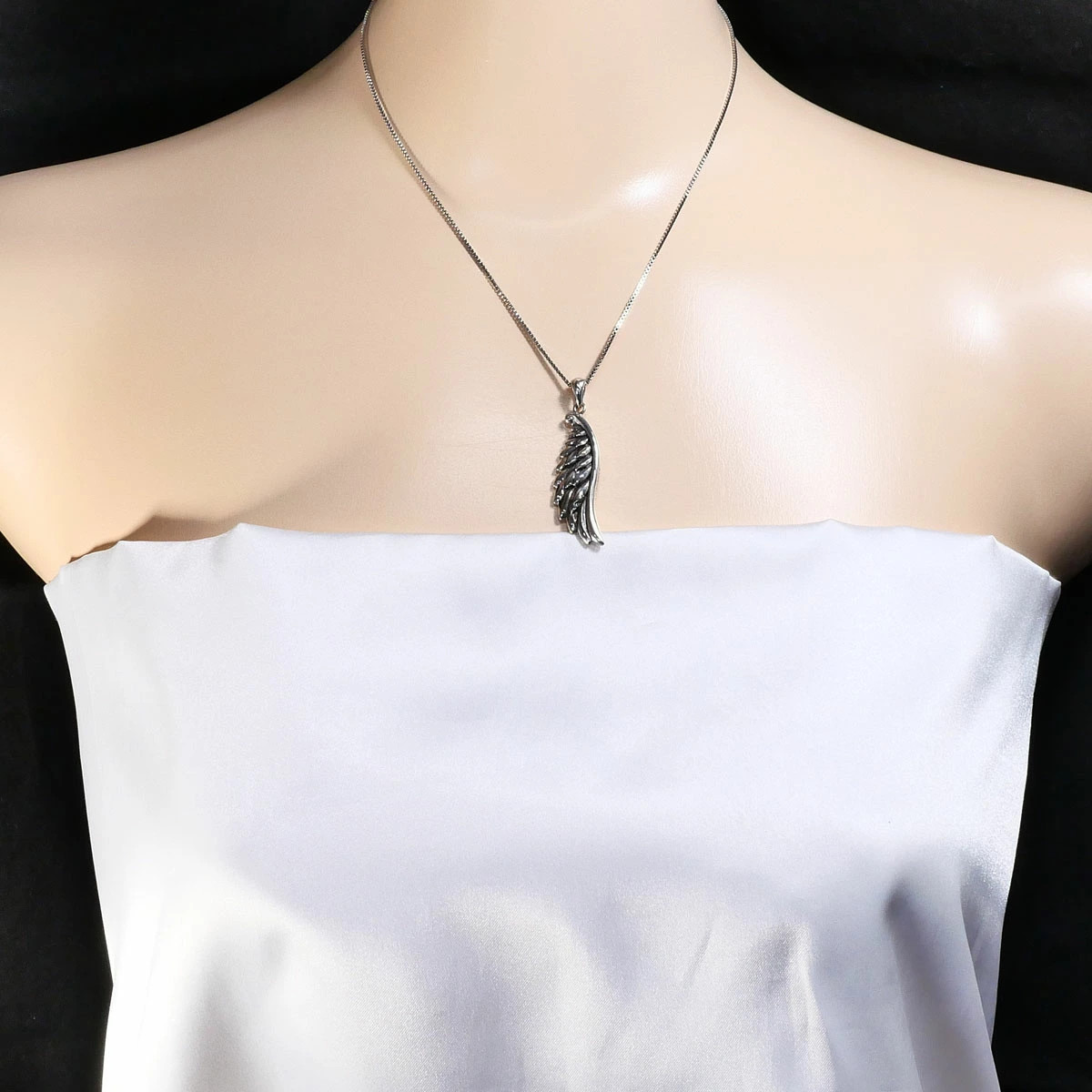 Silver necklace, approximately 40cm, total weight approximately 11.0g, jewelry,