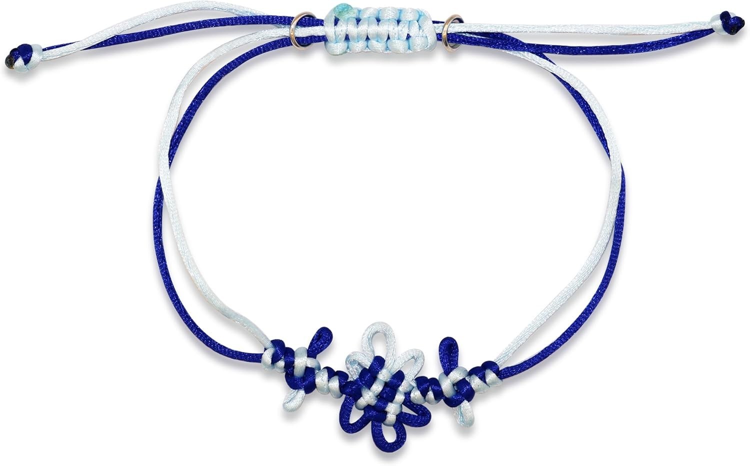 Modern Blue Friendship Bracelets – Adjustable 6.8in Kpop Accessories