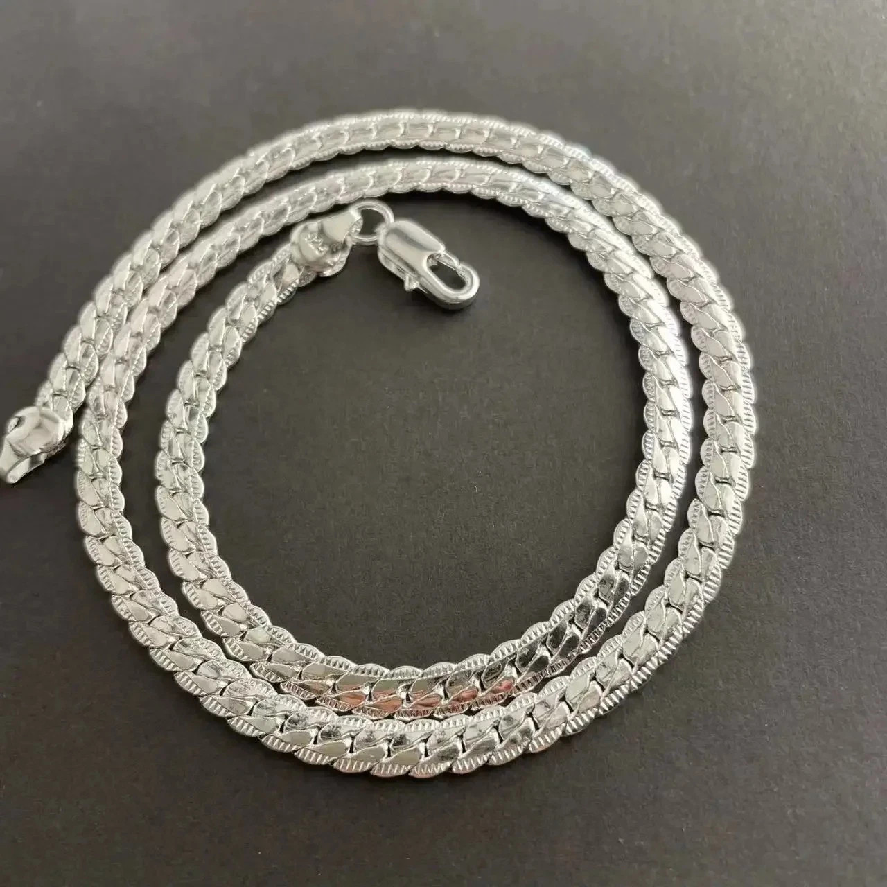 TU PUEDES Cadena De Plata 925 Para Hombre Lucir Elegante Y Atractivo
