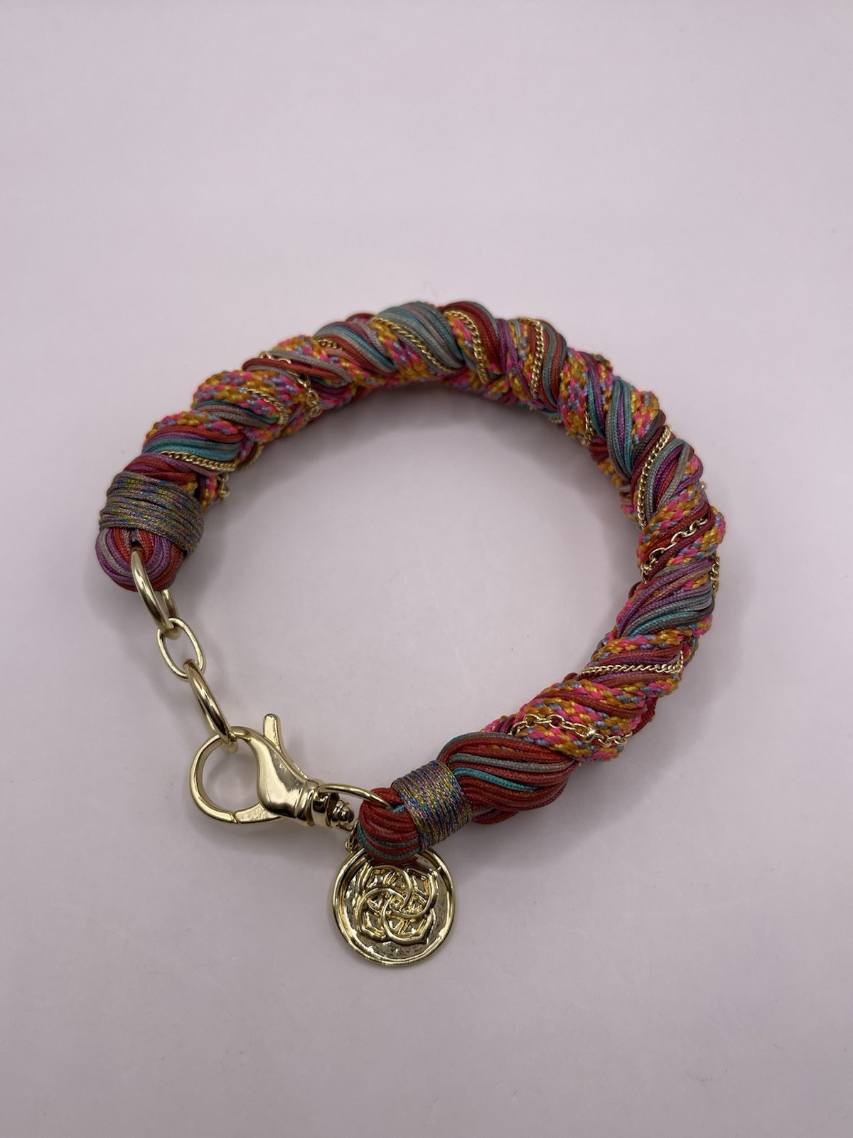 Kendra Scott Masie Gold Corded Friendship Bracelet in Multicoloured
