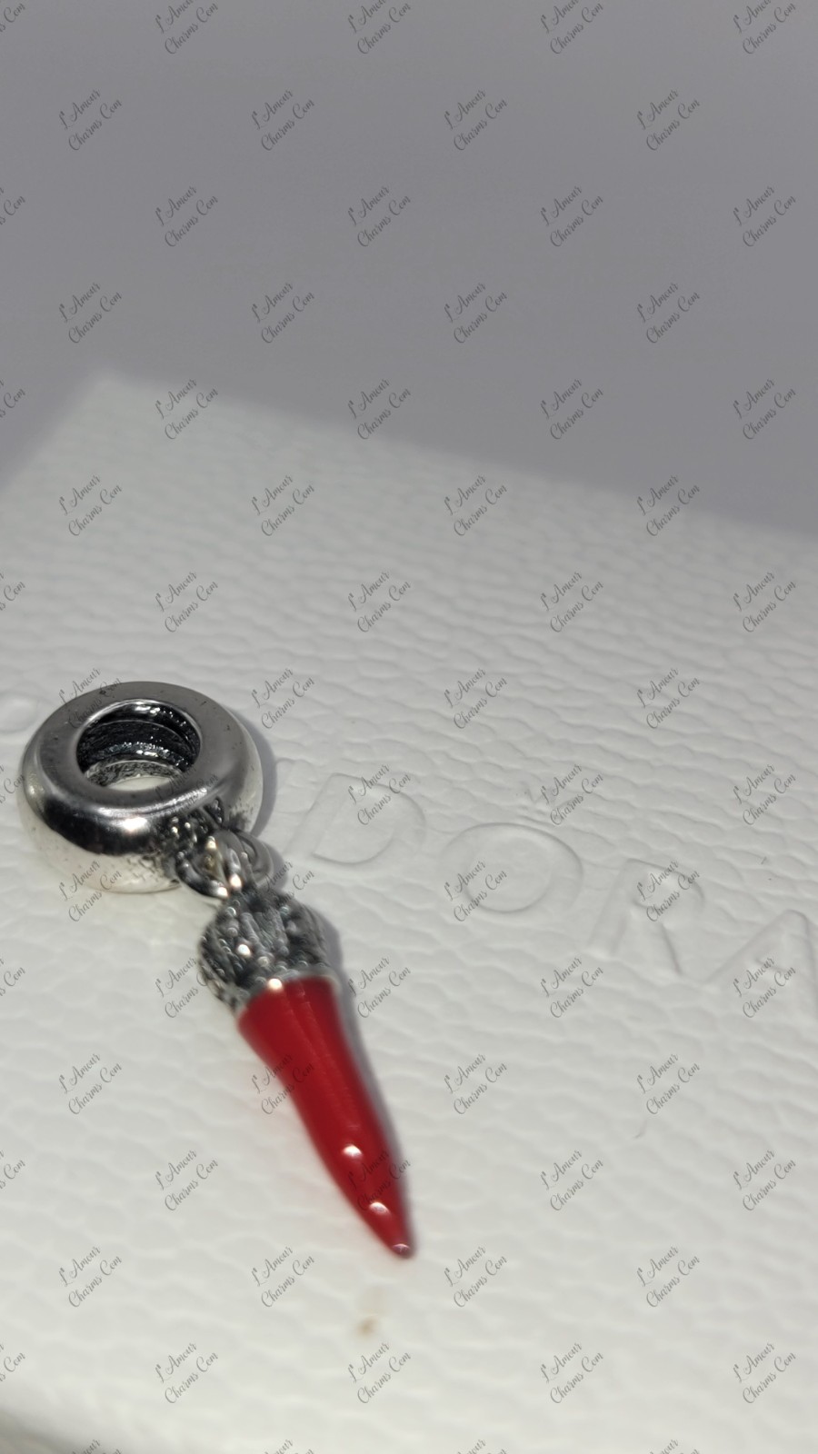 New Pandora Enamel Corno Lucky Horn Dangle Charm 791361EN09 A1 w/ Box