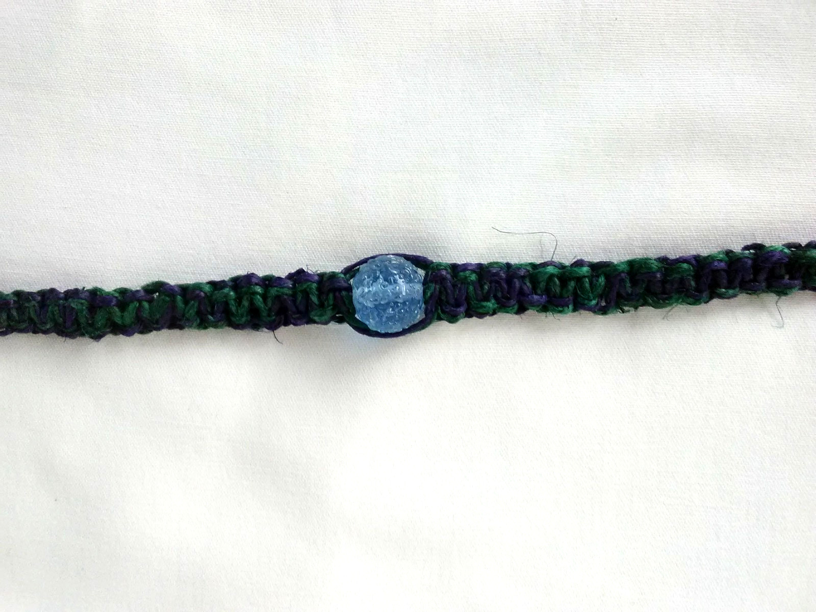 Anklet Bracelet Natural Braided Hemp Unisex 11″ Eco Friendly USA Seller New