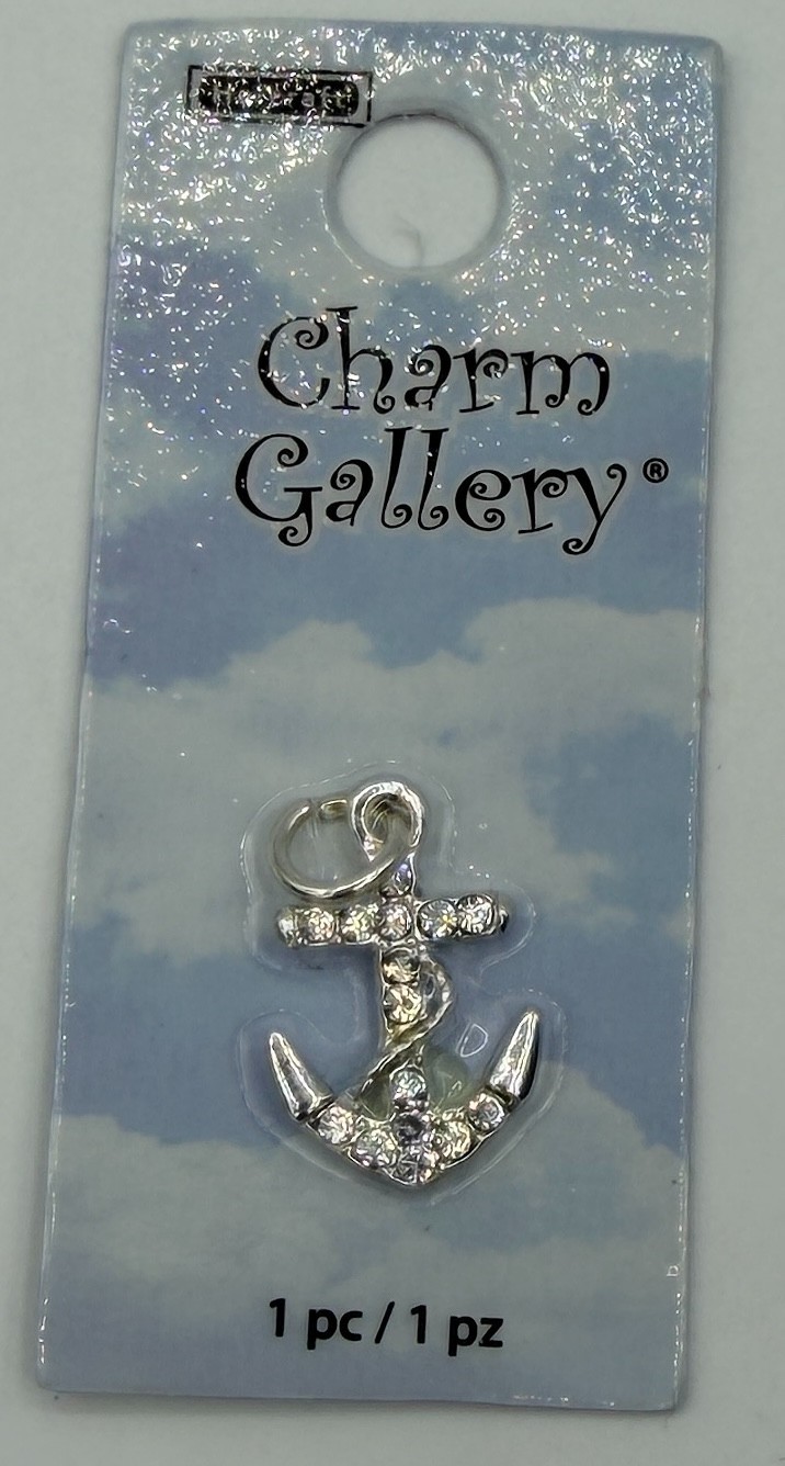 Charm Gallery Silver Tone Charm for Bracelet Beach Sea life Jewelry Making New