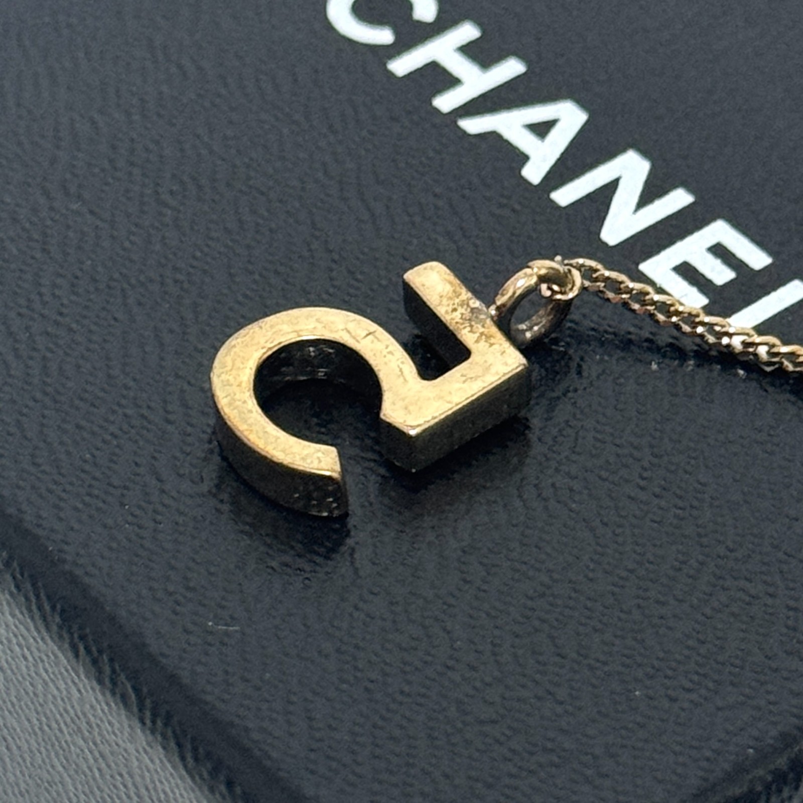 CHANEL 05A No.5 Coco Mark CC logo Bracelet Silver Accessory Authentic JAPAN