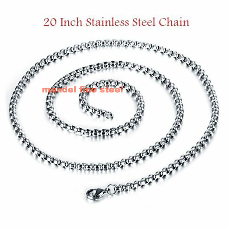 MENDEL Cute Girls Womens Deer Antler Pendant Necklace Chain Sets Stainless Steel