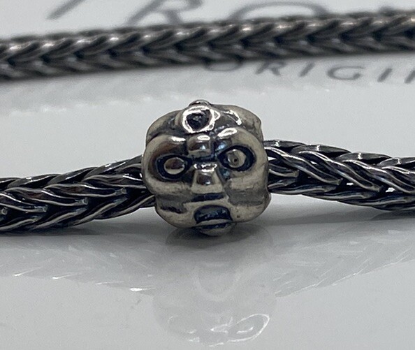 Trollbeads Faces 925 Silver Bead Small