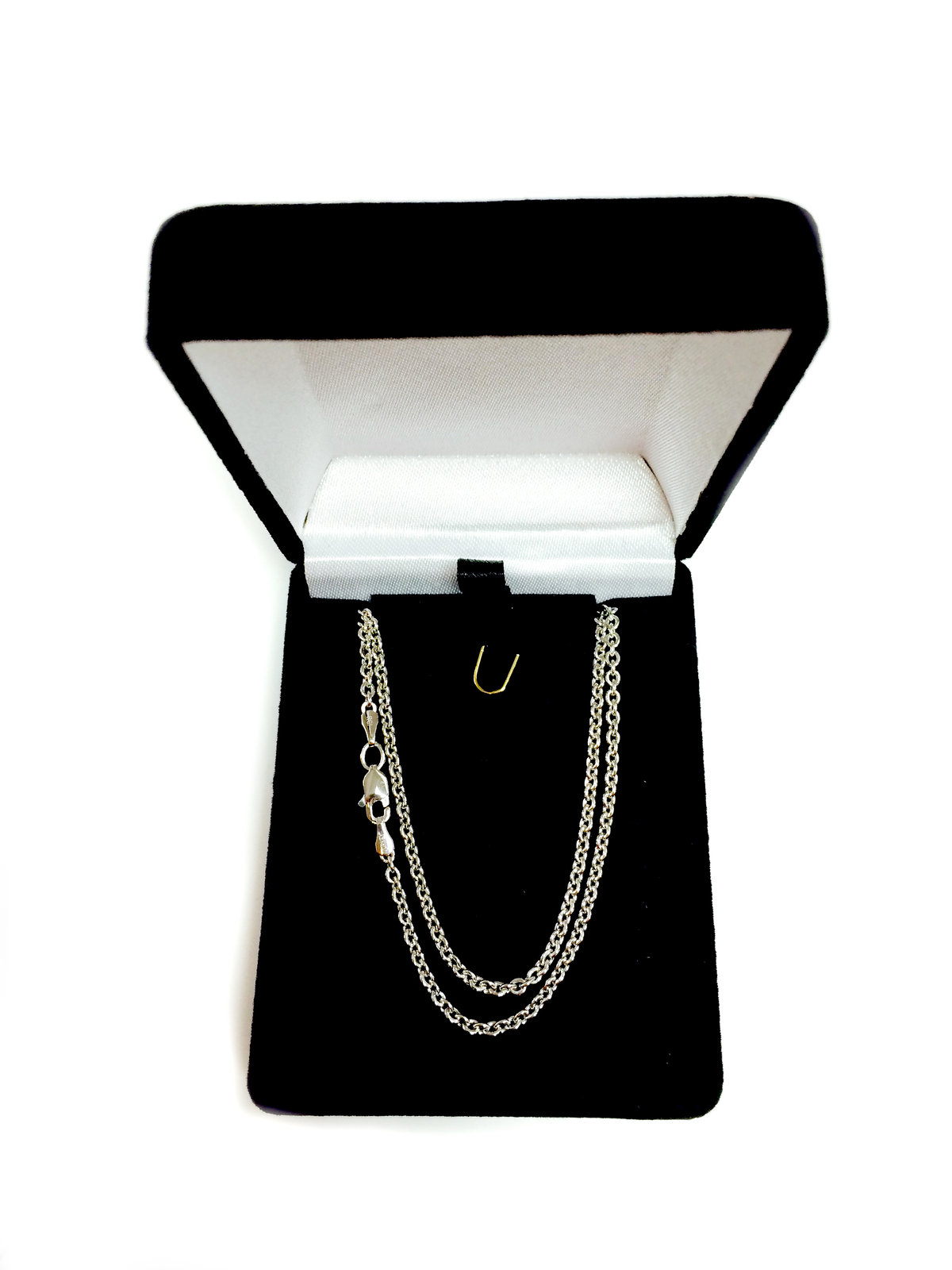 14K White Gold Forsantina Chain, Width 2.3mm