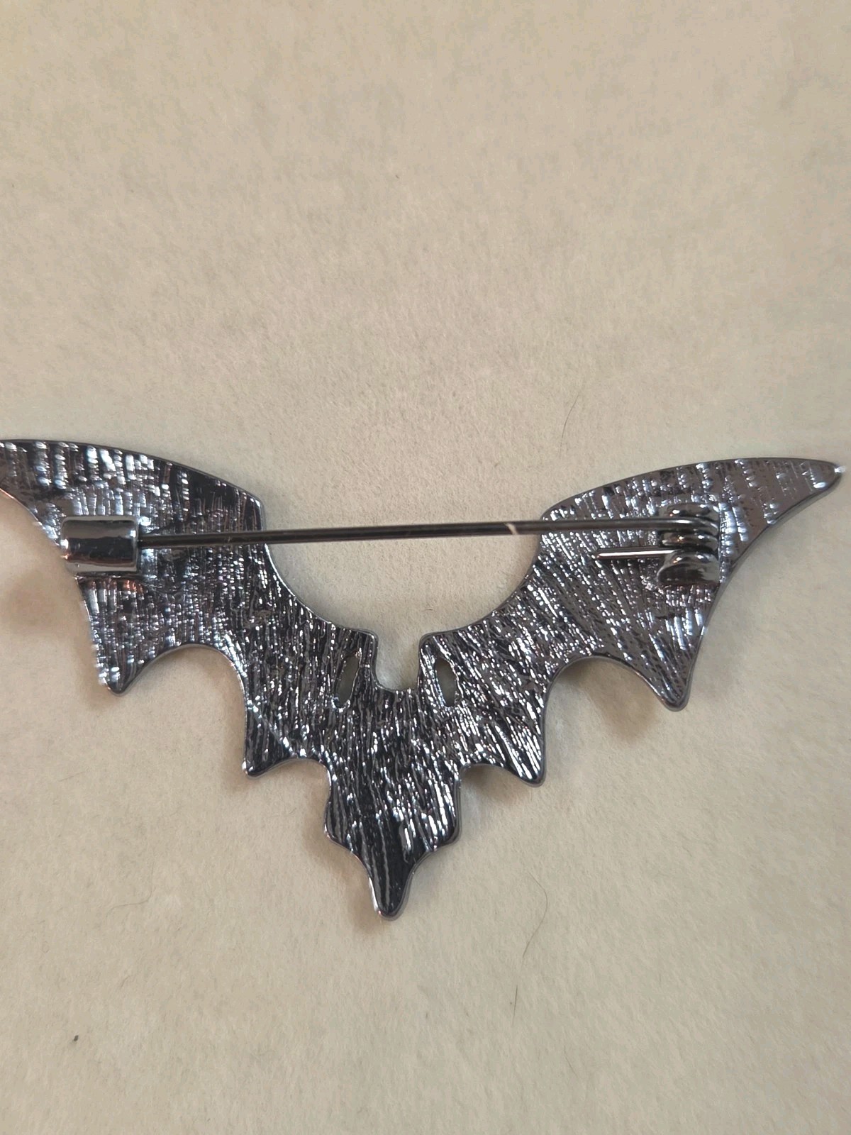 Halloween Bat Brooch – Spooky Costume Pin –Autumn Jewelry Gift for Women