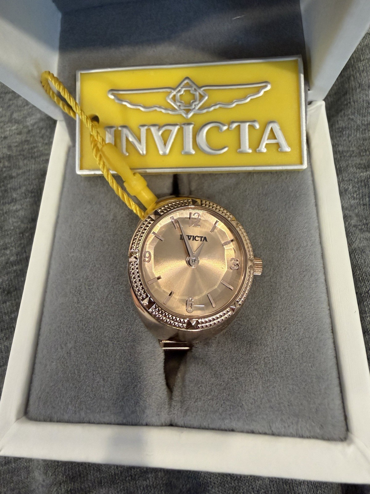 Invicta Mini Angel Women’s Ring Watch | 20mm | Rose Gold | 50642