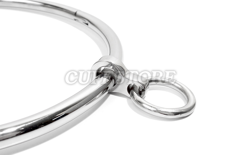 Removable Ring Polished Pendant for 8mm and 6mm Collars, Cuffs & Leg Irons
