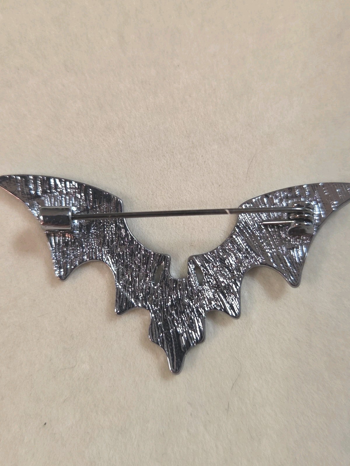 Halloween Bat Brooch – Spooky Costume Pin –Autumn Jewelry Gift for Women