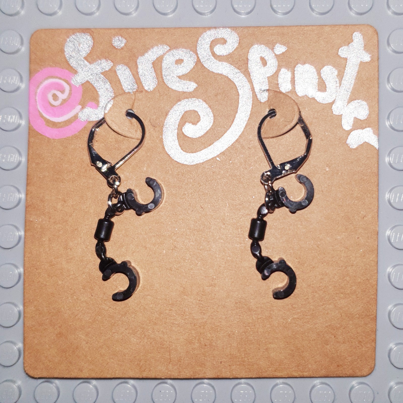 FIRESPINSTER HANDMADE LEGO JEWELLERY – LOTS OF DIFFERENT DESIGNS AND COLOURS!
