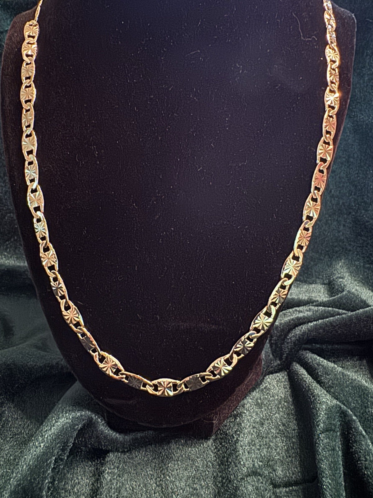 Gold Filled Valentino Chain w Lobster Clasp