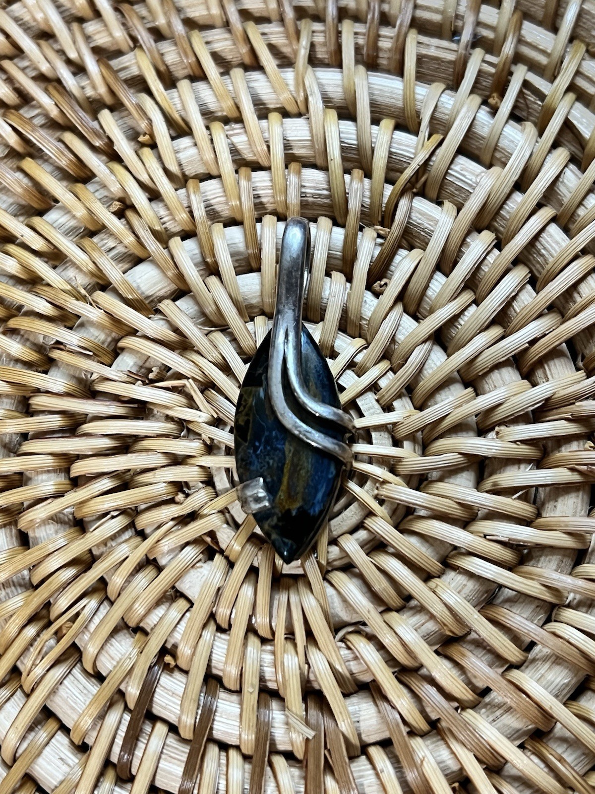 Pietersite Marquise Pendant