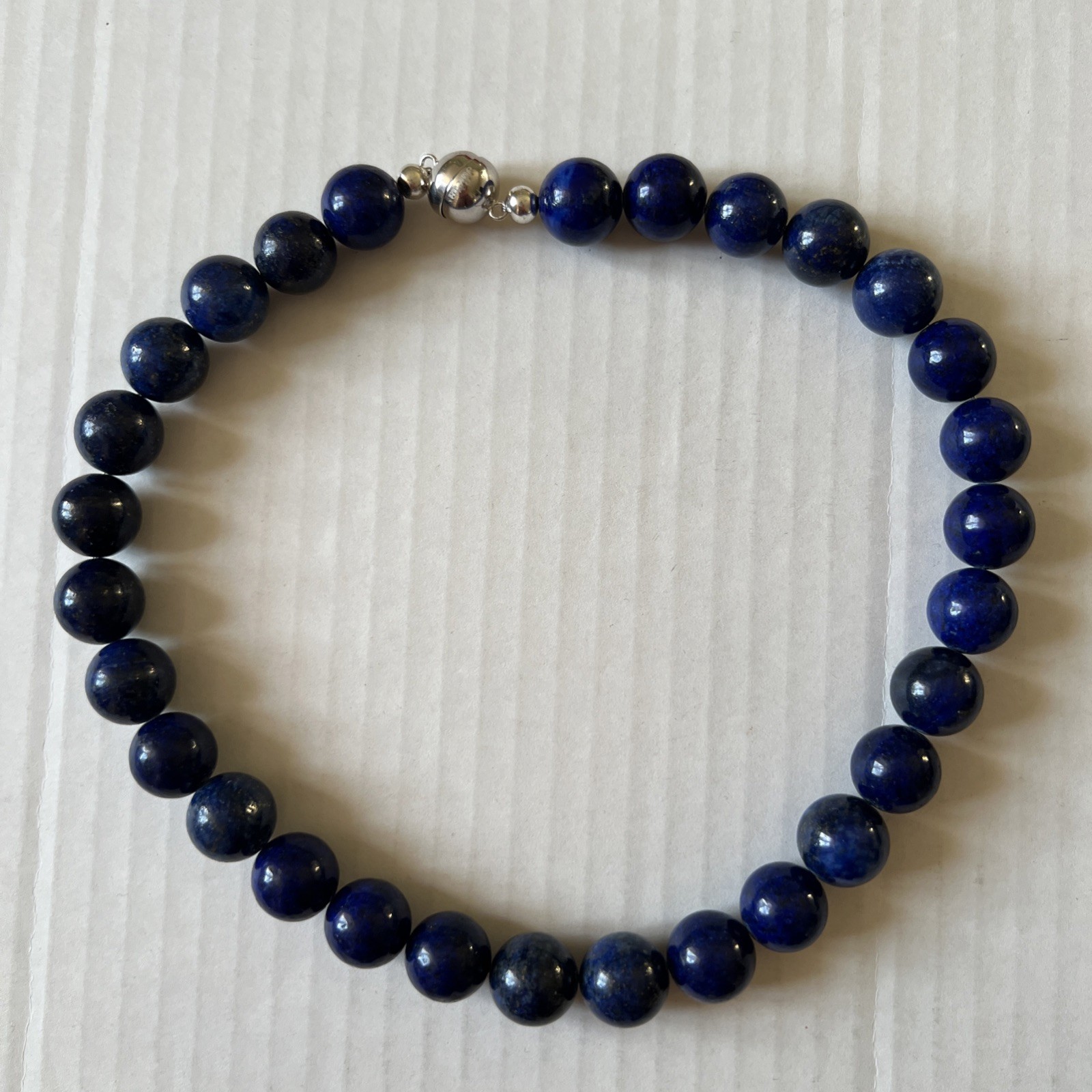 JULIETTA Lapis Lazuli Blue Necklace Magnetic fastening NWT