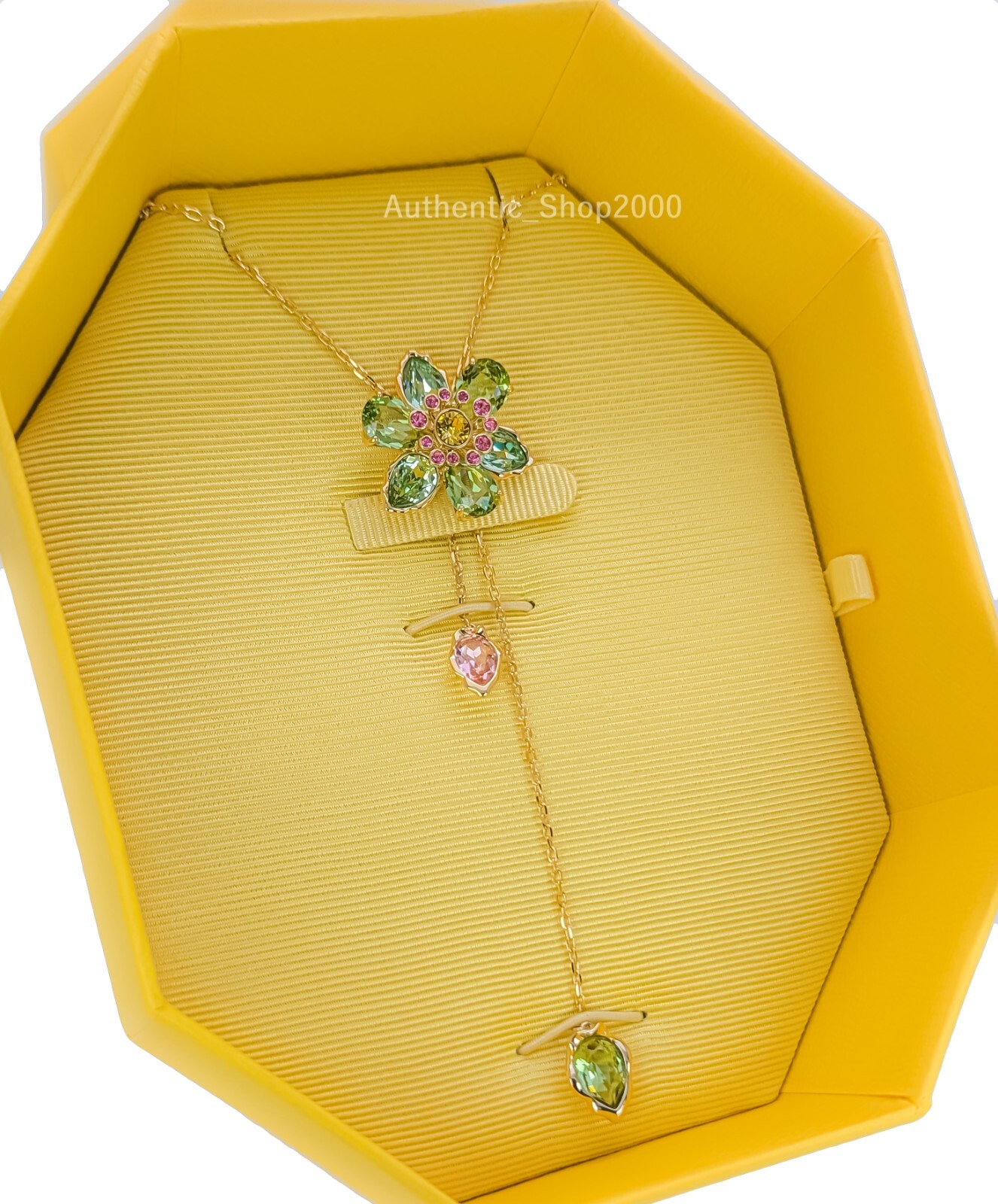 NEW Authentic SWAROVSKI Multicolor Flower Idyllia Y Pendant Necklace 5717158