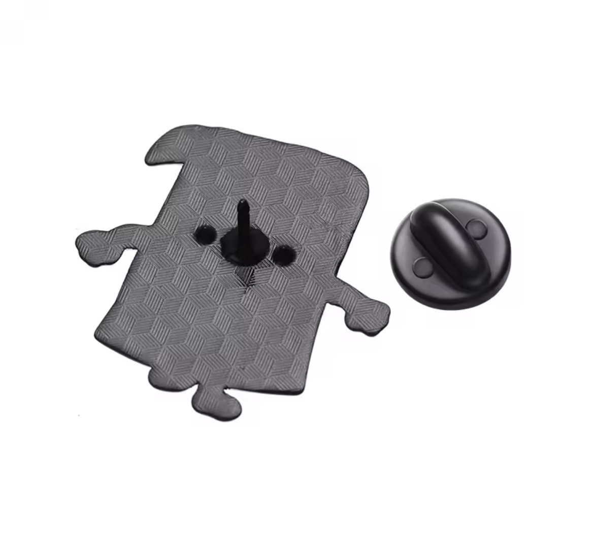 Towel Guy Style 1pc Pin Rubber Backer Smoke Funny High Towel Guy FREE SHIPPING