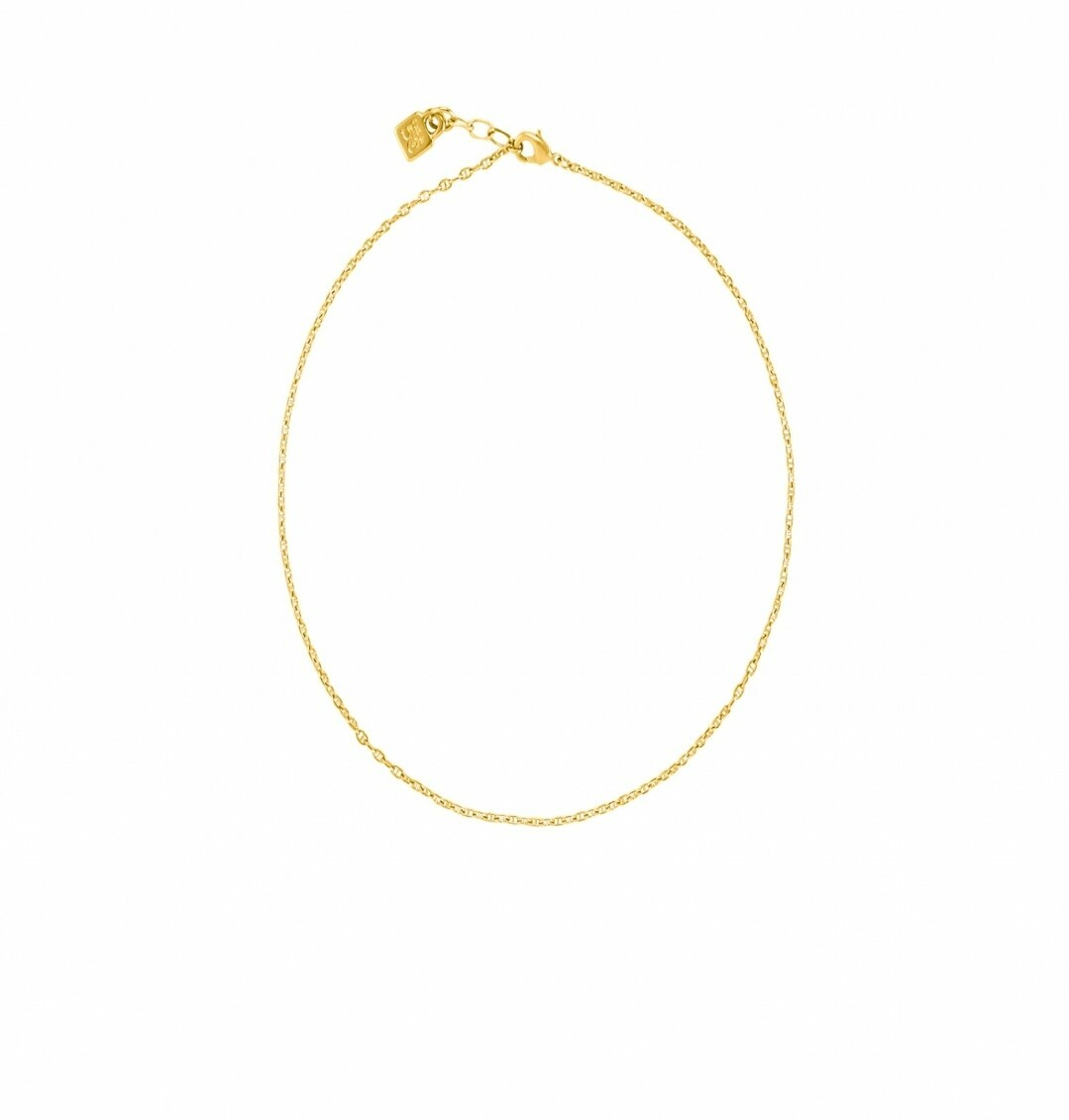 UNOde50 CHAIN 7 NECKLACE COL1392ORO0000U 42-47cm US SIZE 16.54-18.50 inches NEW