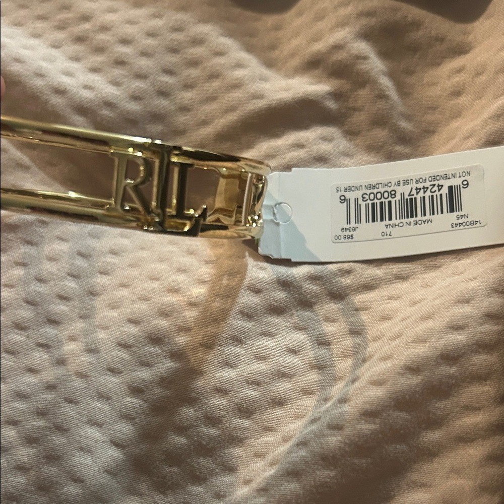 Lauren Ralph Lauren Gold Initial Bracelet