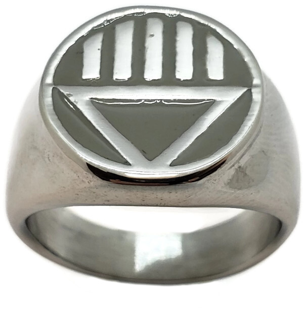 Black Lantern Corps Ring Sizes 5-16 Death Corps Green Lantern Ring Set Grey Dead