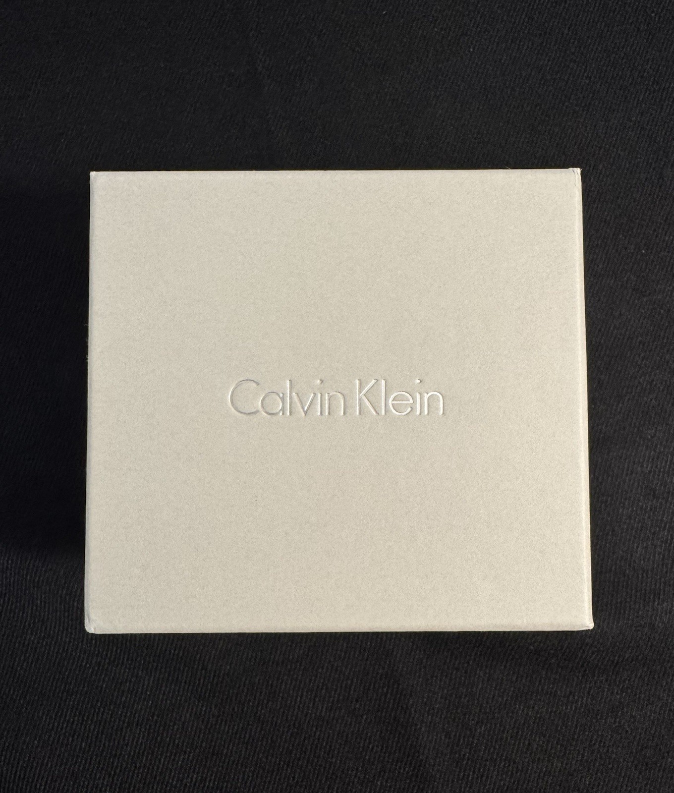 Calvin Klein Wide Rose Gold Tone Cuff Bracelet Brown Resin Panel NWT Box $229