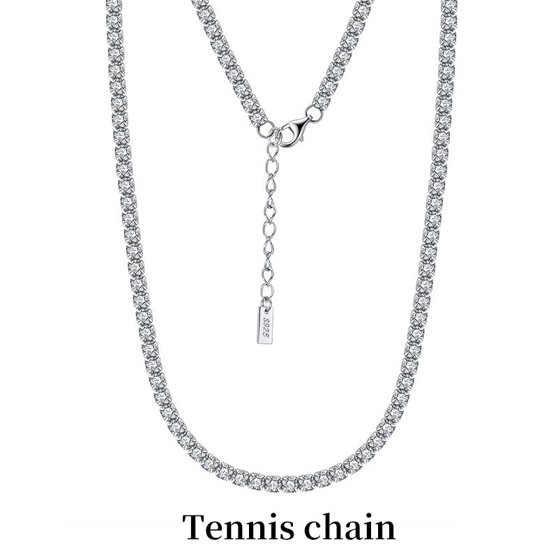 925 Silver Plated Chain Necklace, Multi-Style, Lengths, Layering, Gift for Women