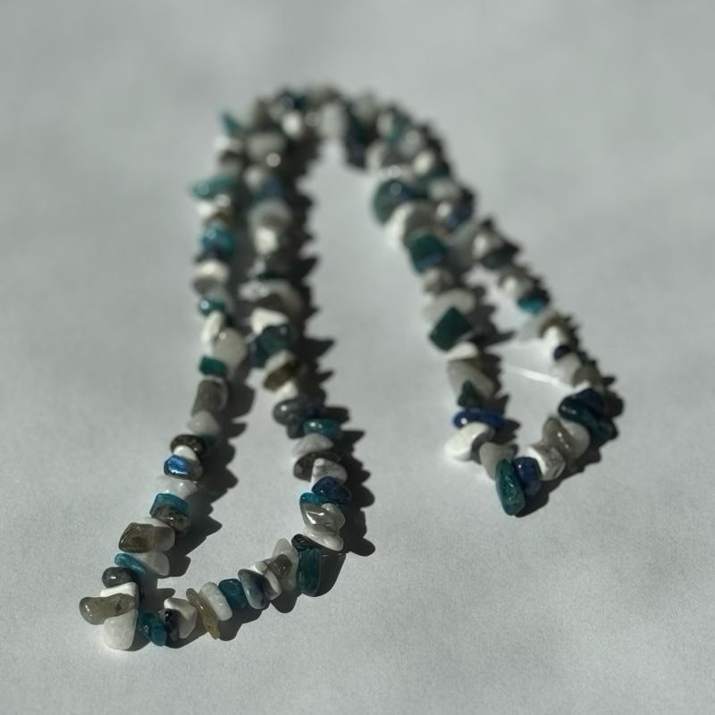 MEN’S CLEAR-SEEING KING GEMSTONE NECKLACE!