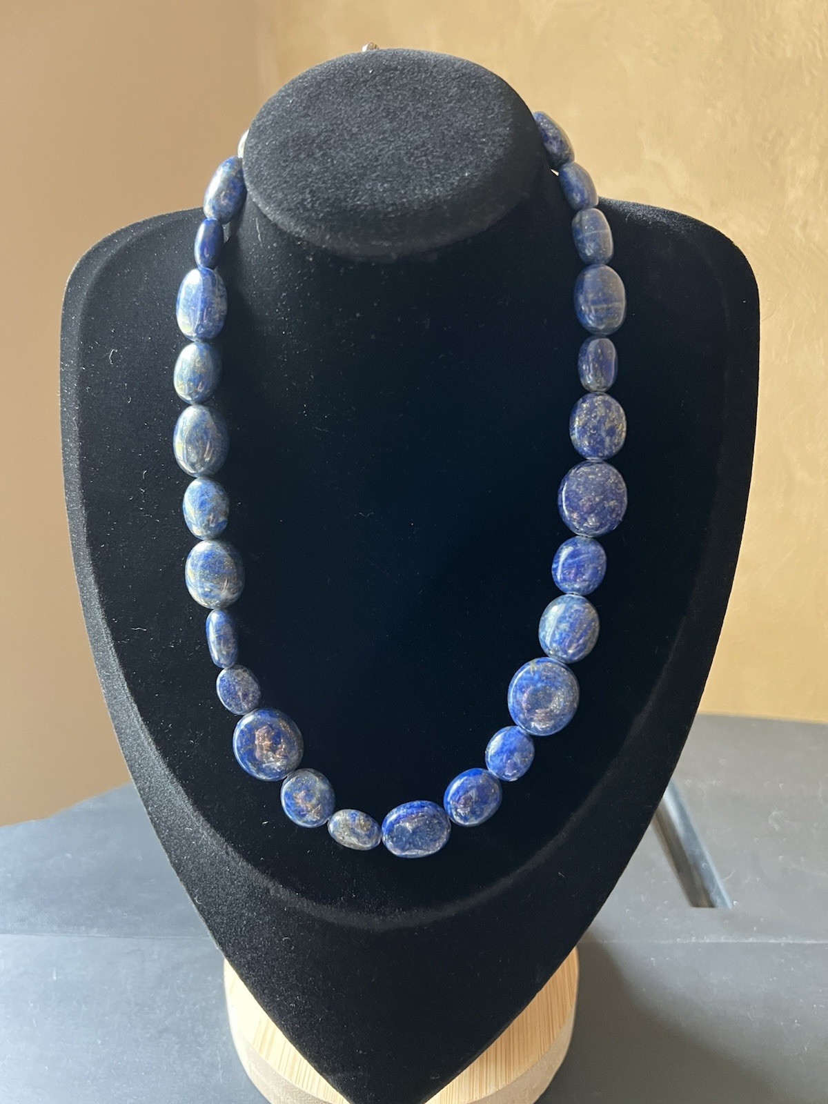 Lapis Lazuli Semiprecious Gemstone Necklace