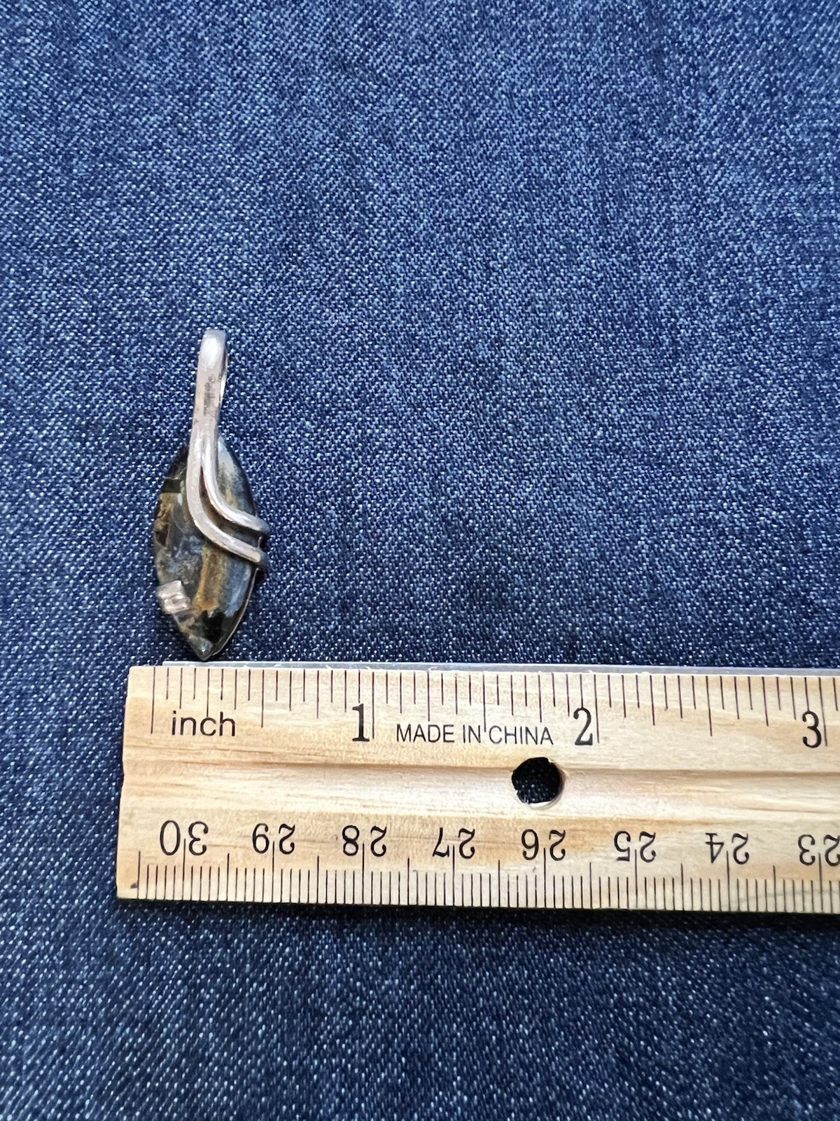 Pietersite Marquise Pendant