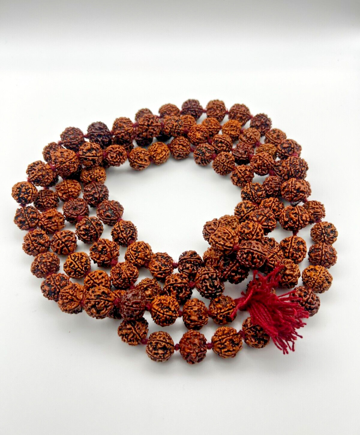 Certified 108 Authentic 5 Mukhi Nepali Rudraksha Beads|Healing Beads| Spiritual