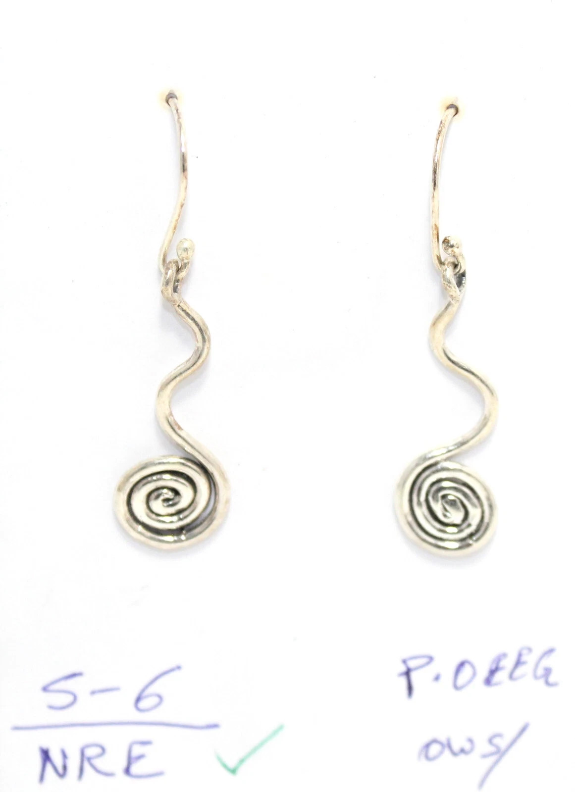 Designer Earrings 925 Sterling Silver Handmade Women Men Handmade Gift