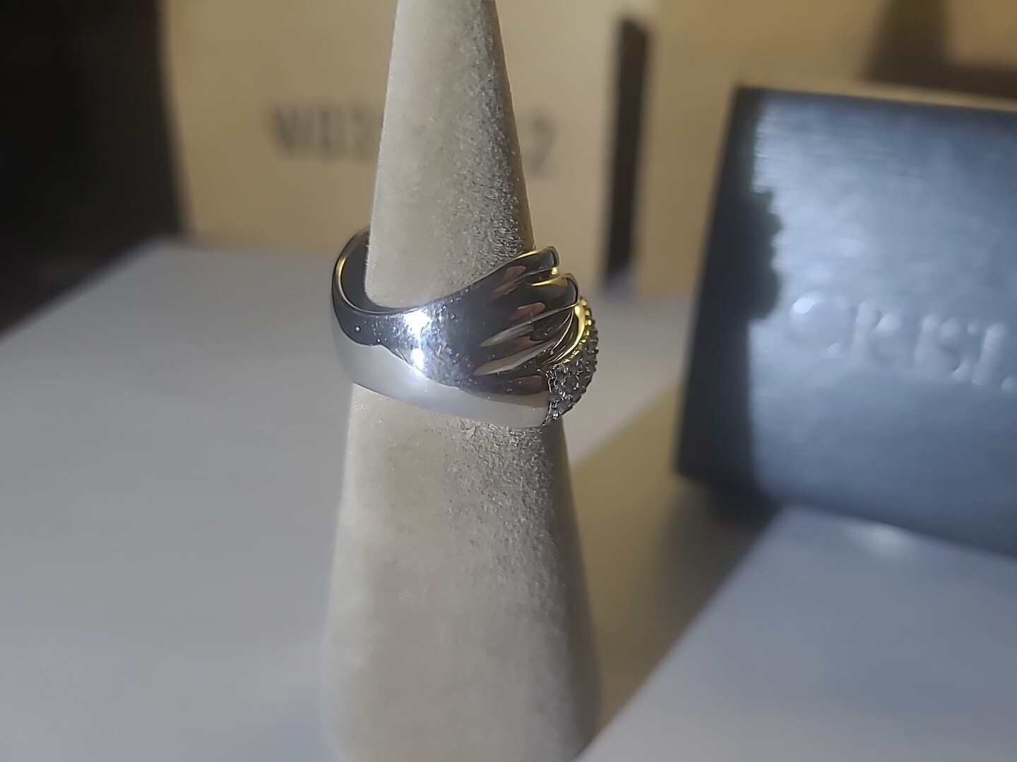 Crislu Sterling Silver Ring Jewelry New